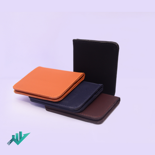 Classical Bi-Fold Leather Wallet For Men